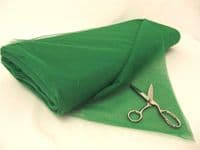 Dress Net 100% Polyester Tulle Fabric Material - BOTTLE GREEN